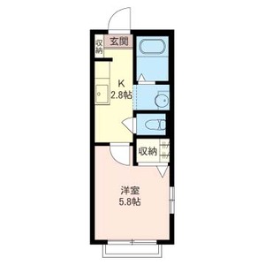 クロワッサンス 203号室