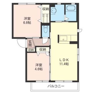 ソフィアＥ 202号室