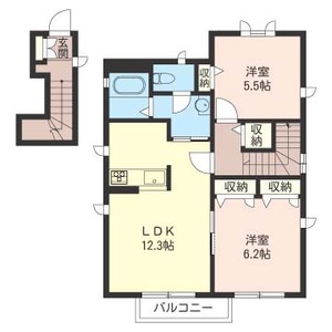 ローズハイム 201号室