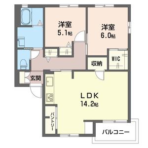 パールタウン岩田４３ 202号室