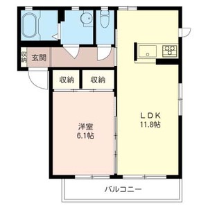 Ｆｅｒ－ｂｌａｎｃ 202号室