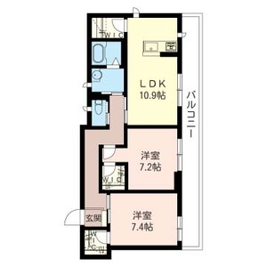 リバーパークかわせみ 201号室