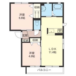 スプリングハウスＢ 202号室