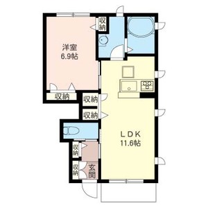 ル　シェール　壱番館 102号室