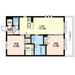 レジデンスヒルズ 201号室