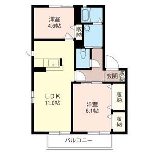 ビューヒルズＡ 202号-16