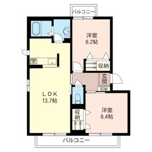 ヴィラ・イーストB 302号-7