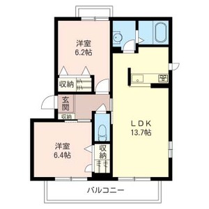 ヴィラ・イーストB 201号-7