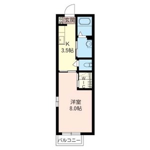 グランメールＡ・Ｂ・Ｃ・Ｄ棟 110号室