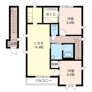 シェルメゾンＢ 201号室