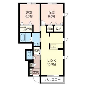ジェンティーレ　Ｇ 102号室