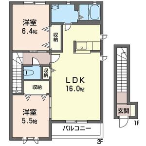 クロエ請西F棟 202号-16