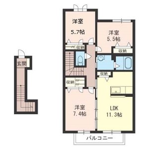 メゾン　デル　エスト 202号-16