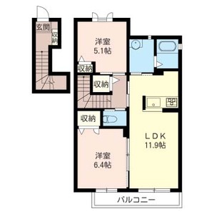 グランメールＡ 202号室