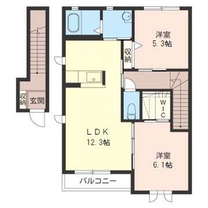 アルカンシエル　Ｄ館 201号室