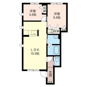 ルシェルクレール　Ｄ 101号室