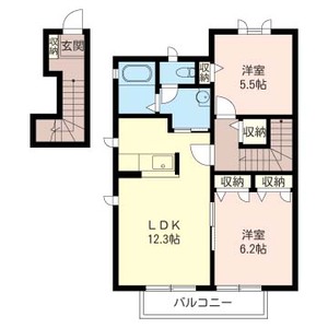 ヴァンベール　Ｂ 202号室