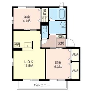 ティーズハウスＡ 202号-16