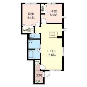 オーブ　Ⅱ 102号室