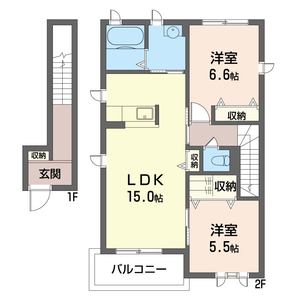 Ｅｌ　ｃｉｅｌｏ　ａｚｕｌ　Ｄ 201号室