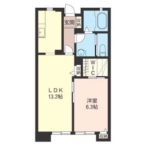 Ｅｌ　ｃｉｅｌｏ　ａｚｕｌ　Ｋ 102号室