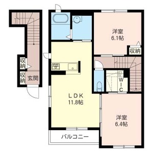 ハーモニー　スクエア　Ｃ 201号室