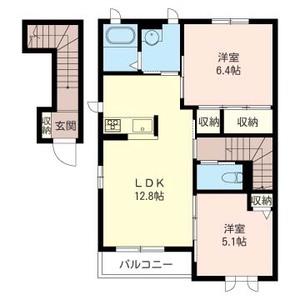 ヴィラⅡ番館 201号室