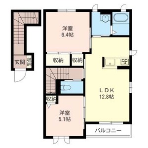 ヴィラⅡ番館 205号室