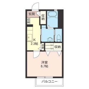 シャルム中央 102号室