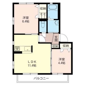 クレスト　モネ　Ａ 202号室
