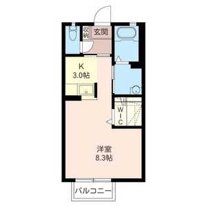 ルミノシーテＤ 102号室