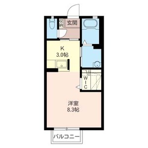 ルミノシーテＤ 203号室