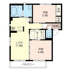 フルラージュＢ 201号室