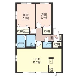 ソレイユ　Ａ 102号室