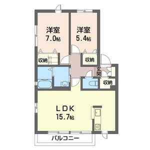 ソレイユ　Ｂ 202号室