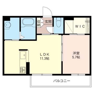 ＣＲＯＷＮ　ＨＩＬＬ　Ｂ 102号室