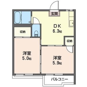 コーポ上の台 202号室