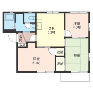ナディアクレセントハナワＡ 102号室