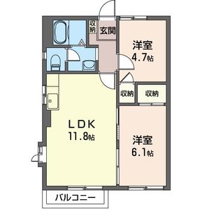 メゾン・ド・コルザ 201号室