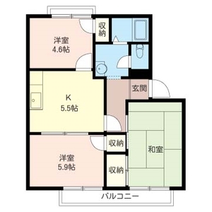 グリーンヒルコートＣ 201号-16