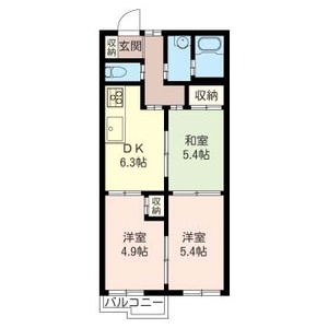 メゾンフラットハナブサ 205号室