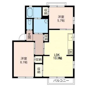 渡瀬ハイツ　Ｂ 201号室