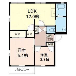 ア－バンハイムＳ　Ａ 201号室