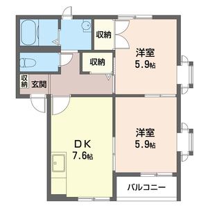 ドミ－ル弐番館 201号室