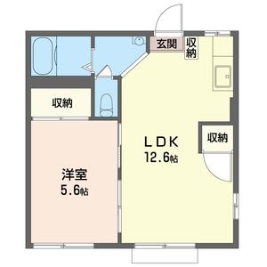 ラフォ－レ・パレスⅡ 102号室