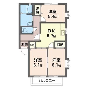 メゾンパークス 105号室