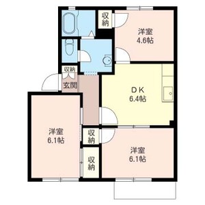 柏葉ハイツ 102号室