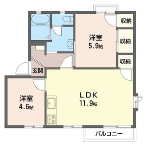 グレースけやき台 102号室