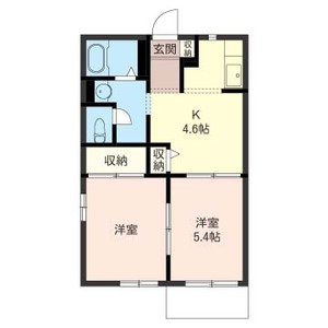 クレストコート　Ｉ 201号室