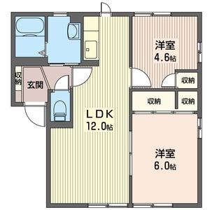 ミモザ守谷Ａ 102号室
